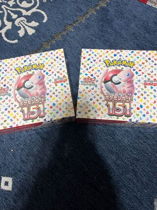 Enhanced Expansion Pack "Pokémon Card 151 (Ichigoichi)" Unopened box 2BOX