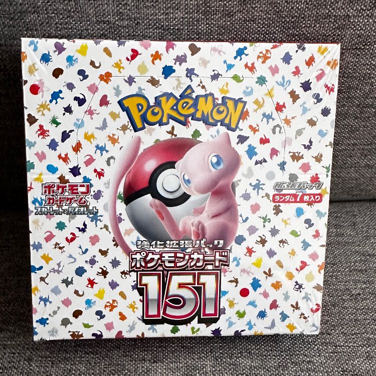 Enhanced Expansion Pack "Pokémon Card 151 (Ichigoichi)" Unopened box 1BOX