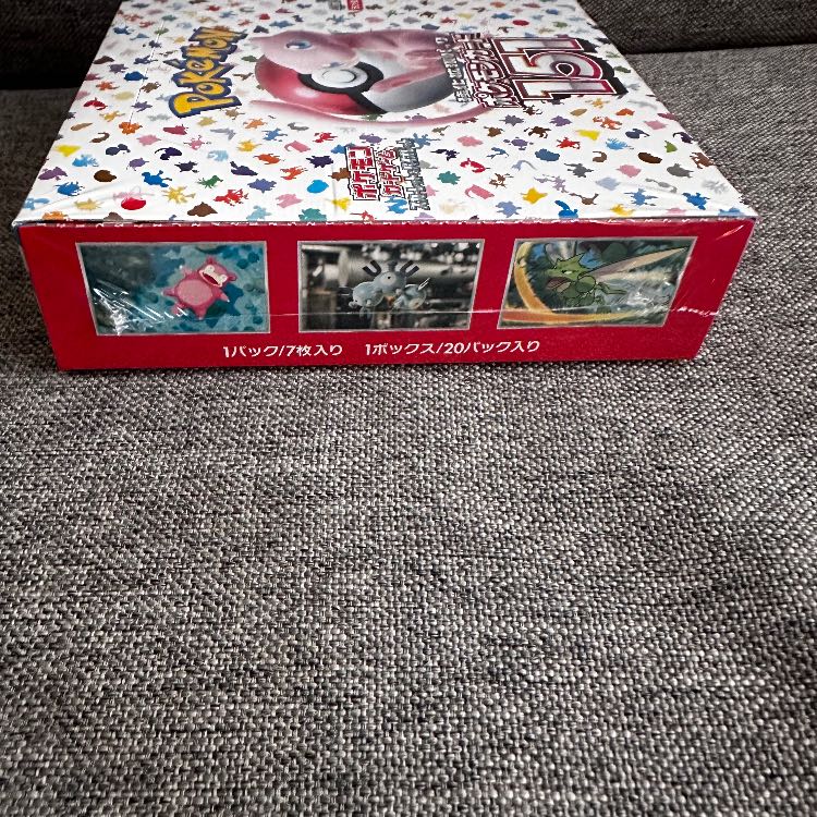 Enhanced Expansion Pack "Pokémon Card 151 (Ichigoichi)" Unopened box 1BOX