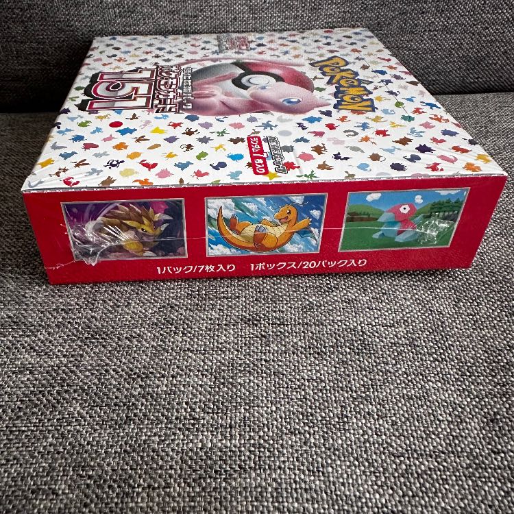 Enhanced Expansion Pack "Pokémon Card 151 (Ichigoichi)" Unopened box 1BOX