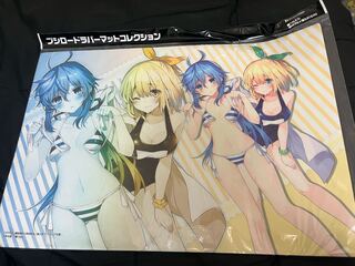 Roku de nai Mahoutsukai Tutor to Shojo Kyoukai Kyoukai Rumia Riel Playmat