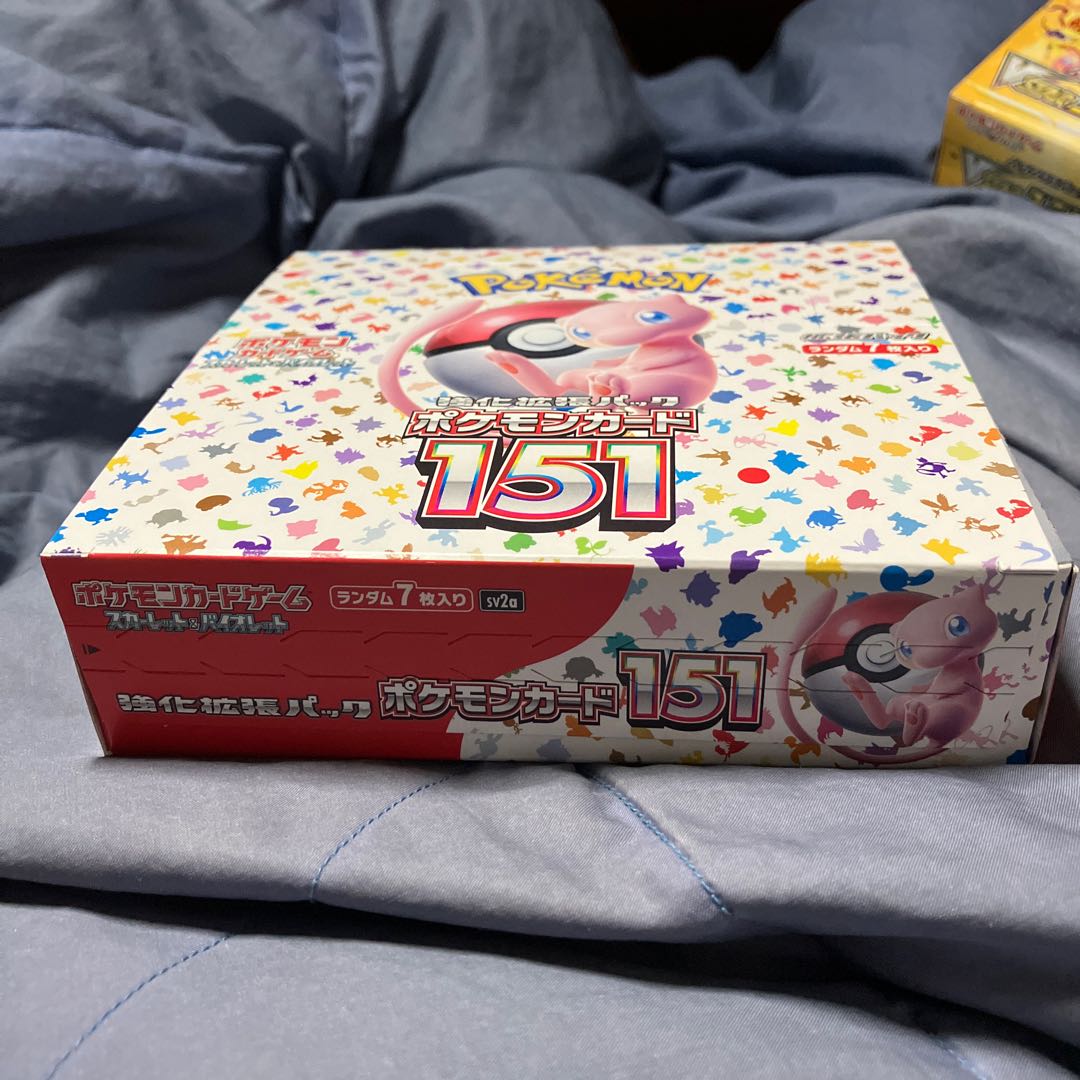Enhanced Expansion Pack "Pokémon Card 151 (Ichigoichi)" Unopened box 1BOX