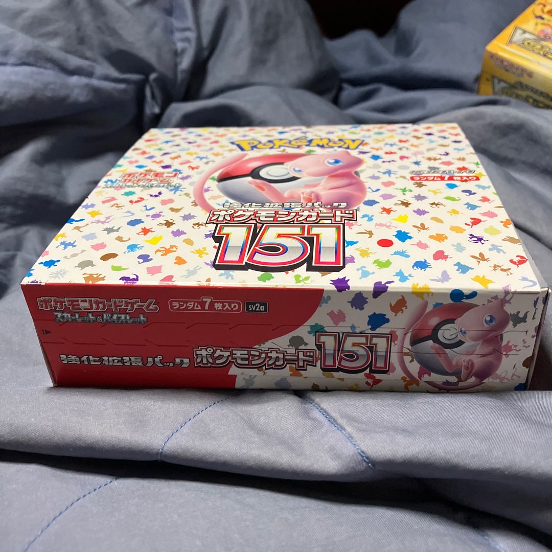 Enhanced Expansion Pack "Pokémon Card 151 (Ichigoichi)" Unopened box 1BOX
