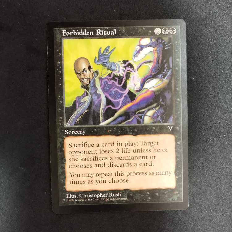 Forbidden Ritual 1枚