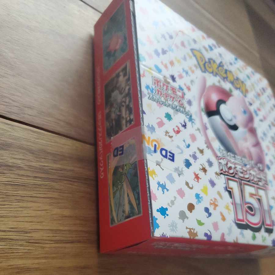 Enhanced Expansion Pack "Pokémon Card 151 (Ichigoichi)" Unopened box, no shrink, with peripheries. 1BOX