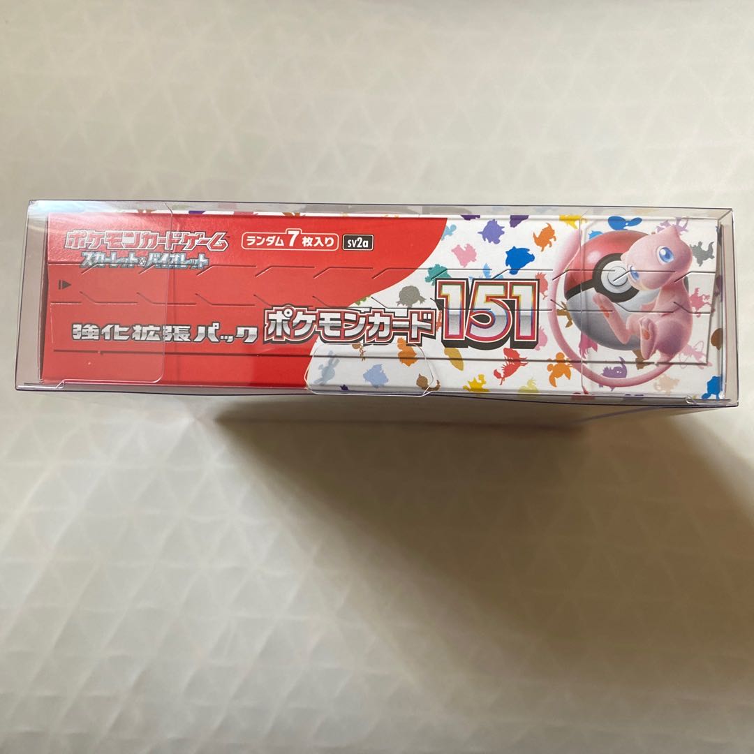 Enhanced Expansion Pack "Pokémon Card 151 (Ichigo-ichi)" Unopened box, no shrink, with UV-cut loader. 1BOX