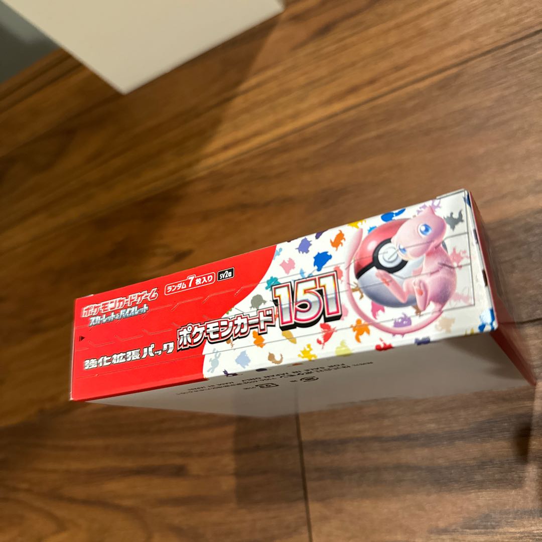 Enhanced Expansion Pack "Pokémon Card 151 (Ichigoichi)" Unopened box 1BOX