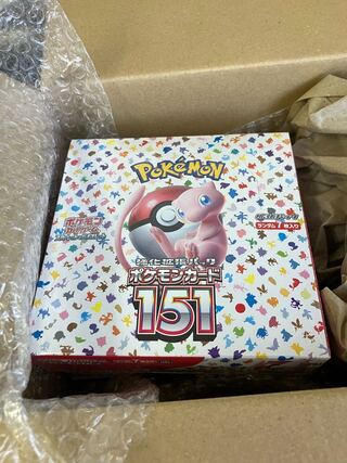 Enhanced Expansion Pack "Pokémon Card 151 (Ichigoichi)" Unopened box 1BOX