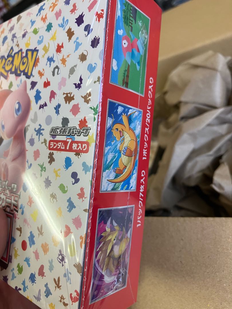 Enhanced Expansion Pack "Pokémon Card 151 (Ichigoichi)" Unopened box 1BOX