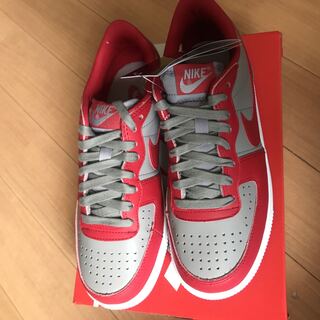 ナイキ ターミネーター ロー "UNLV" ミディアムグレー/ヴァーシティレッド 24cm