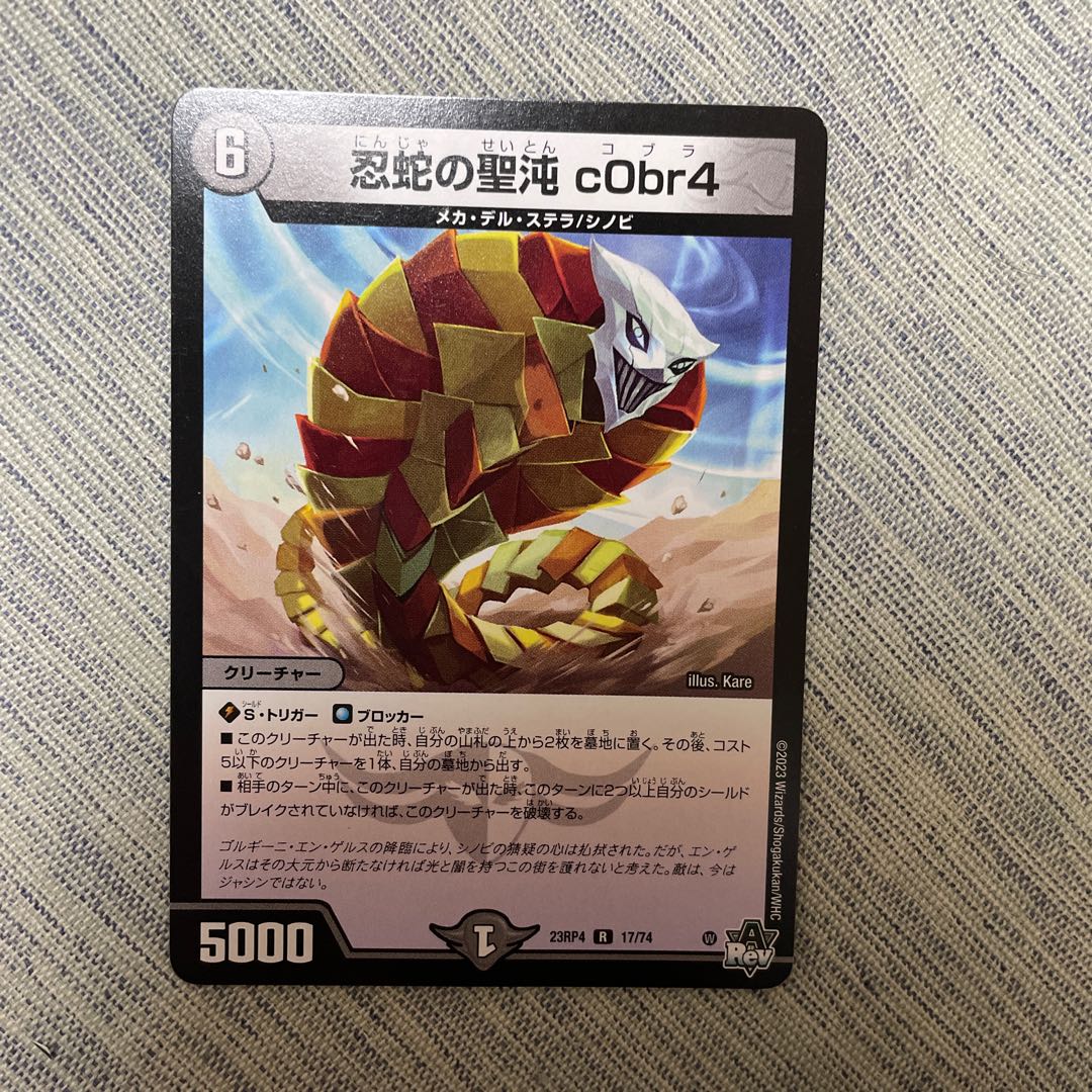 The Holy Chaos of the Ninja Serpent c0br4 R 17/74