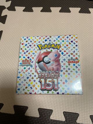 強化拡張パック「ポケモンカード151（イチゴーイチ）」 未開封BOX  1BOX