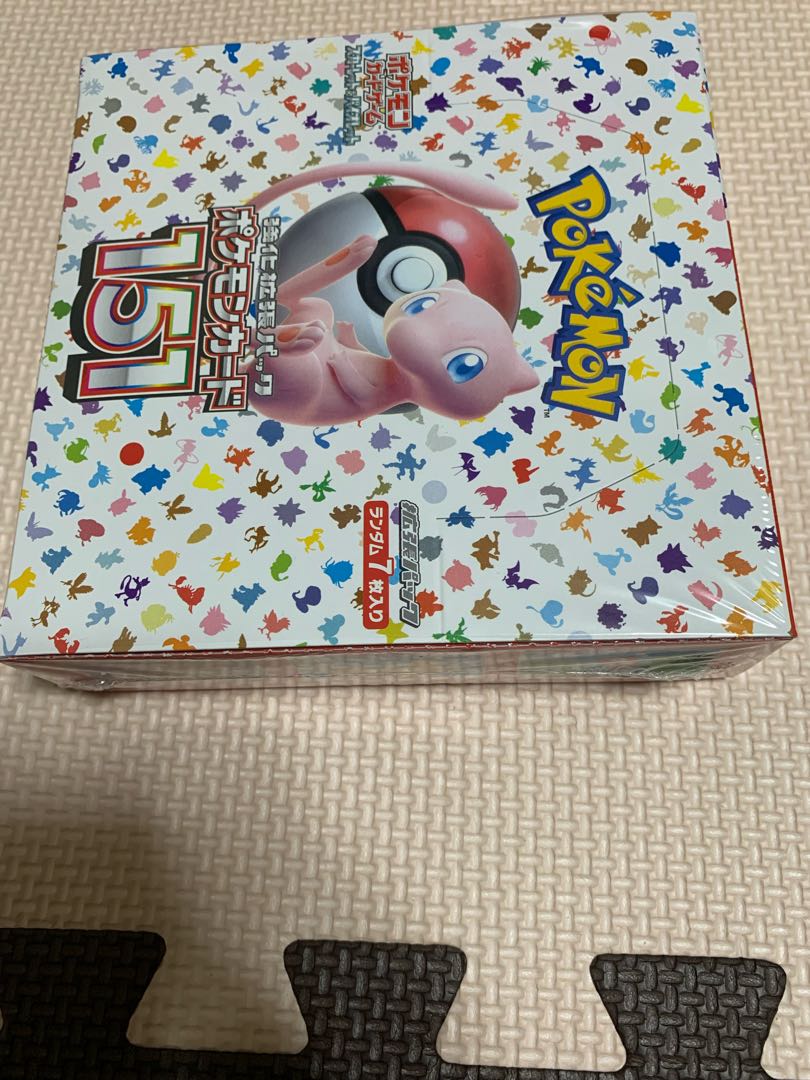 Enhanced Expansion Pack "Pokémon Card 151 (Ichigoichi)" Unopened box 1BOX