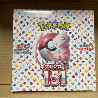 強化拡張パック「ポケモンカード151（イチゴーイチ）」 未開封BOX  1BOX