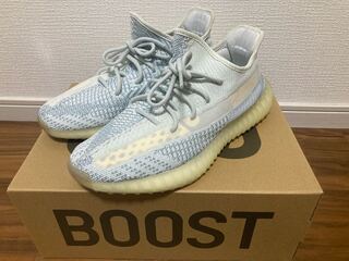 28cm ADIDAS YEEZY BOOST 350 V2 CLOUD WHITE 28cm