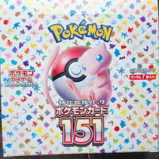 Enhanced Expansion Pack "Pokémon Card 151 (Ichigoichi)" Unopened box 1BOX