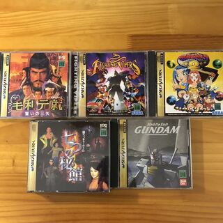セガサターン ゲームソフト 5本セット！