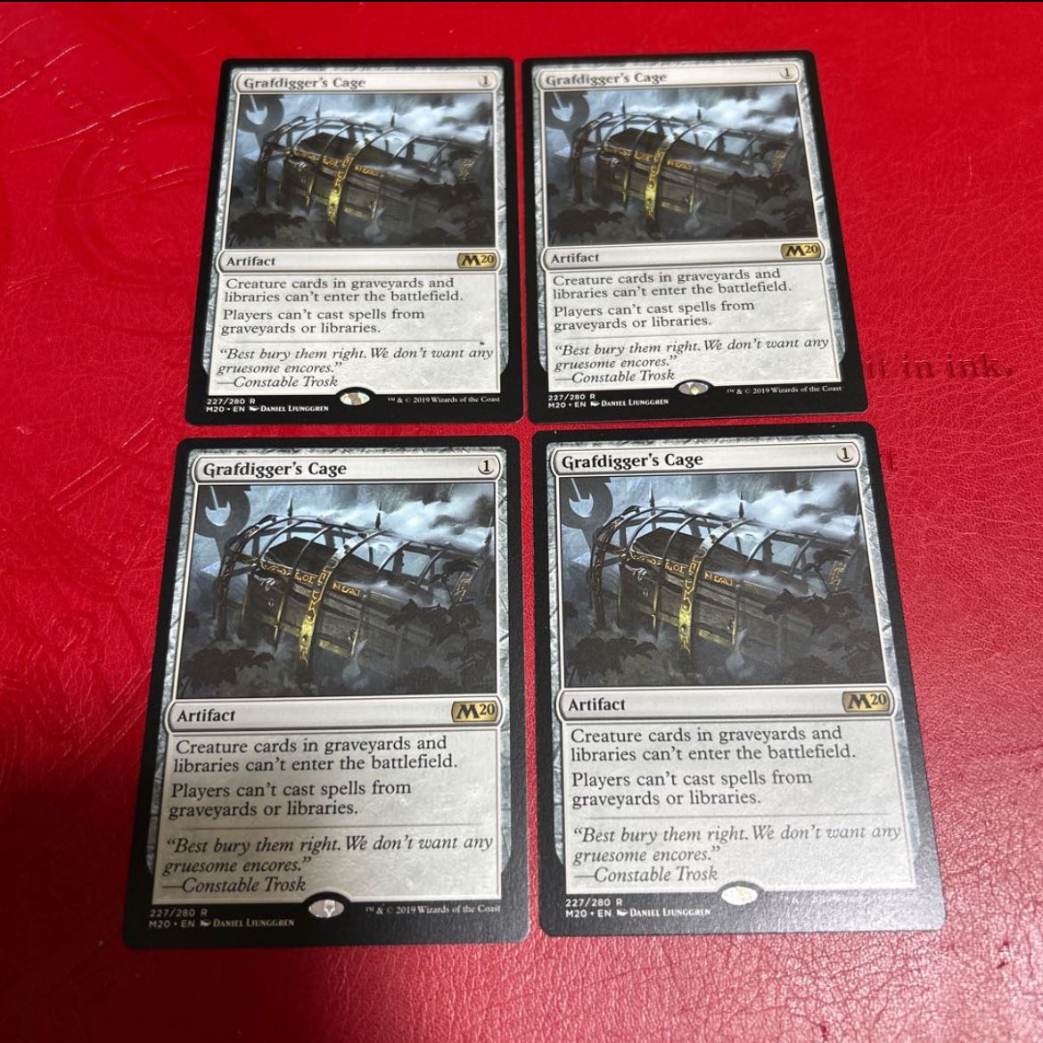 Grafdigger's Cage English M20 up to 4 copies (price per copy) 4枚