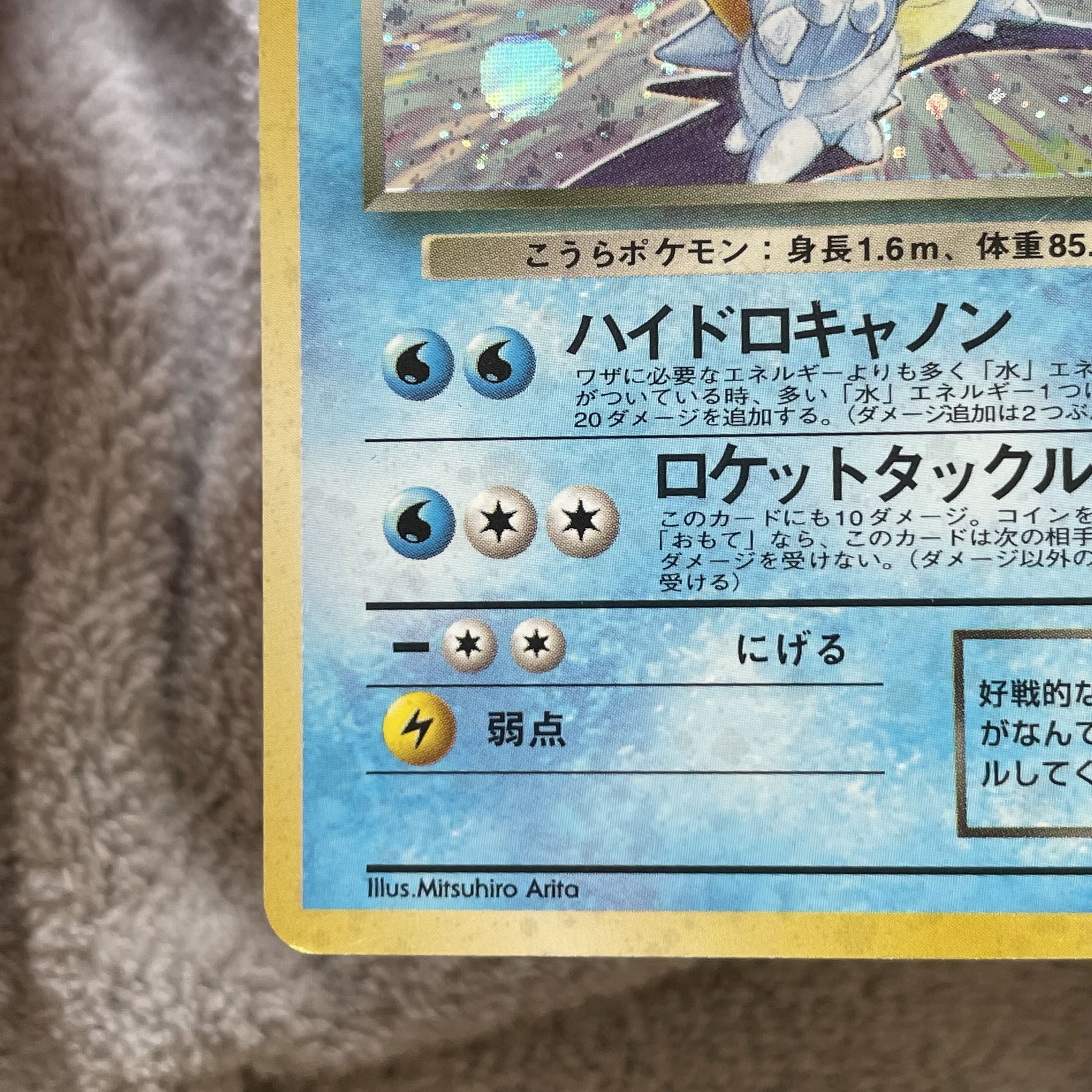 Bad Blastoise Old Back