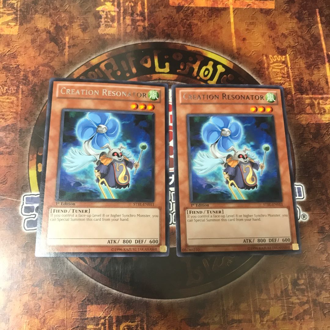 遊戯王★クリエイト・リゾネーター★英語版 レア二枚★当日発送