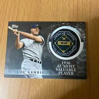 LOU GEHRIG AL MVP AWARD WINNER ルー・ゲーリッグ