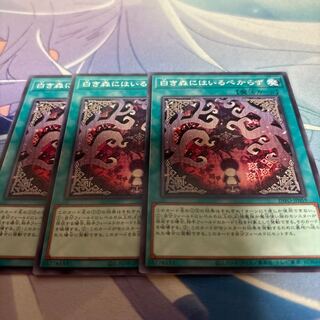 白き森にはいるべからず ノーマル INFO-JP059