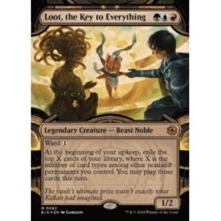 (レイズドFOIL)(0062)全ての鍵、おたから/Loot, the Key to Everything《英語》【BIG】 1枚