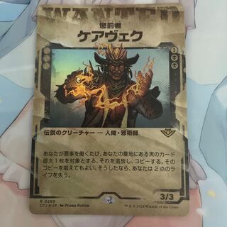 懲罰者、ケアヴェク ショーケースfoil 1枚