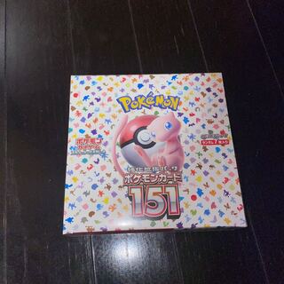 強化拡張パック「ポケモンカード151（イチゴーイチ）」  未開封BOX  1BOX