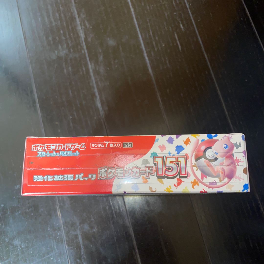 強化拡張パック「ポケモンカード151(イチゴーイチ)」 未開封BOX 1BOX
