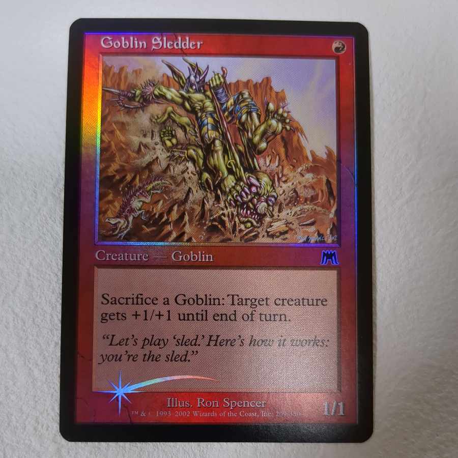 [ONS] foil Goblin Sledder [English
