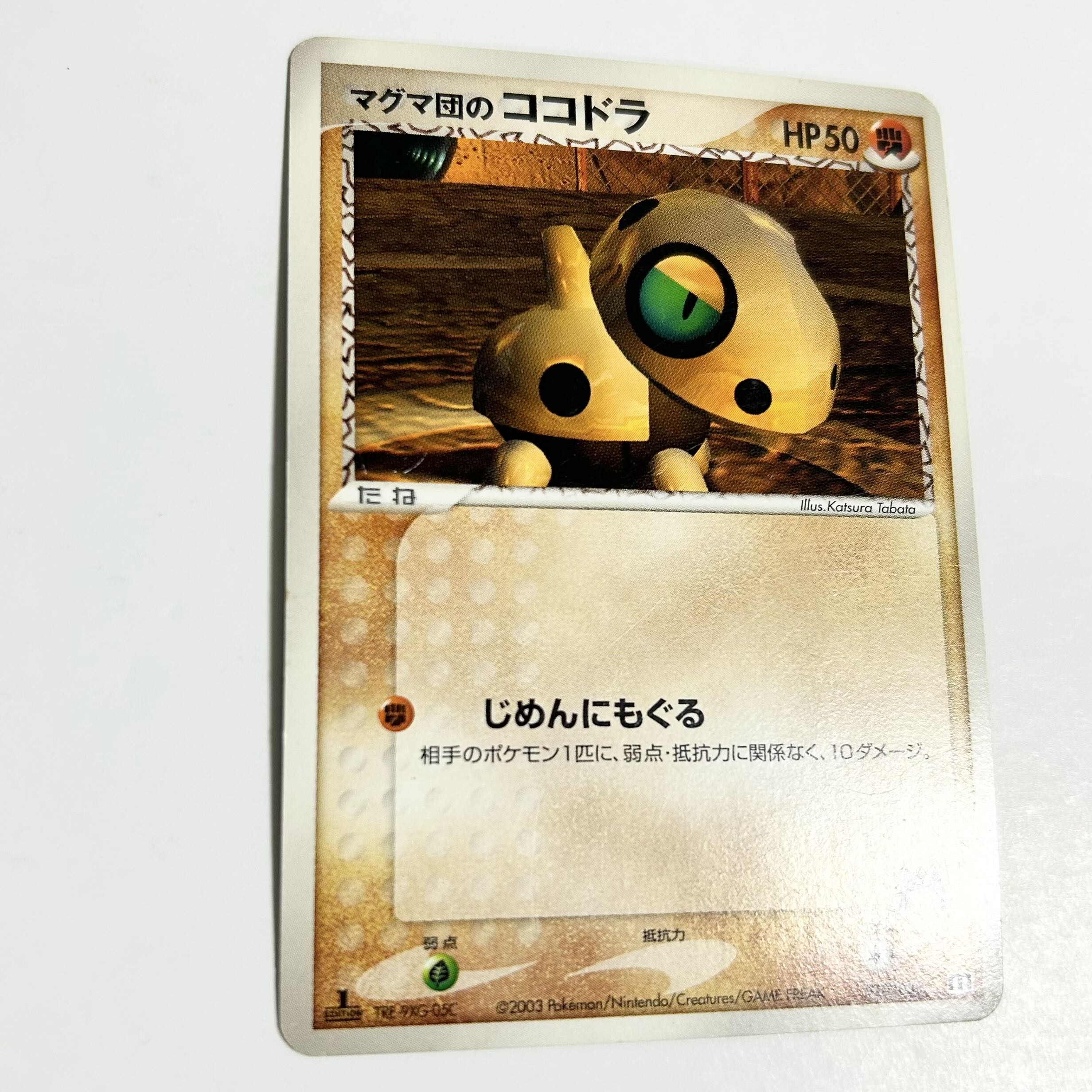 Pokémon Card Magma Dan Aron 010/033