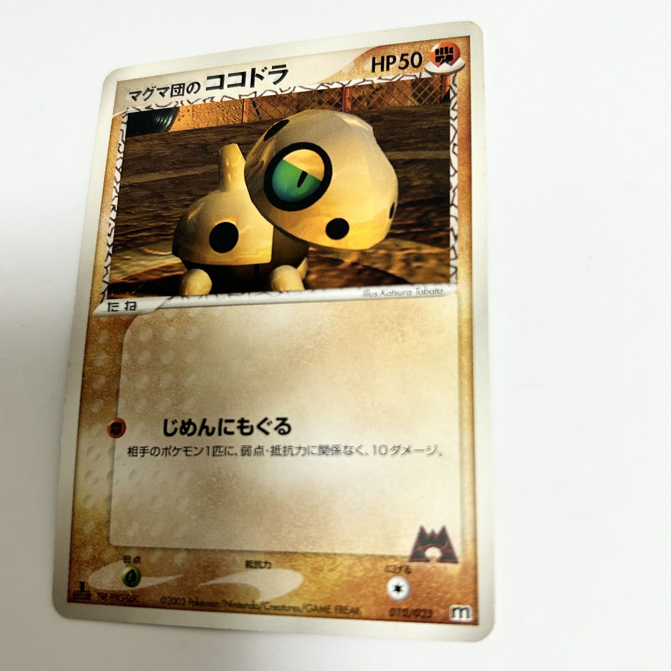 Pokémon Card Magma Dan Aron 010/033