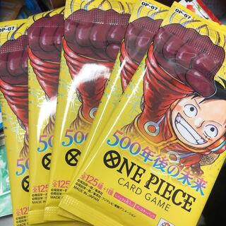 ブースターパック 500年後の未来【OP-07】未開封パック  5パック