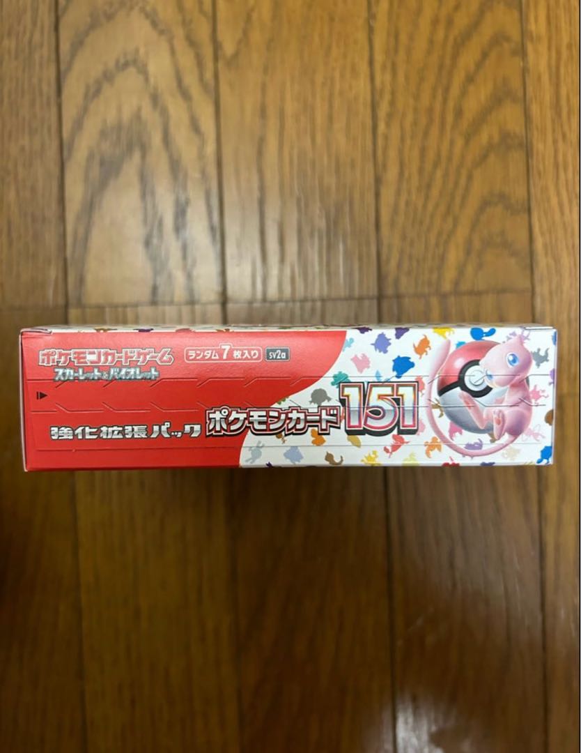 強化拡張パック「ポケモンカード151（イチゴーイチ）」 未開封BOX  1BOX