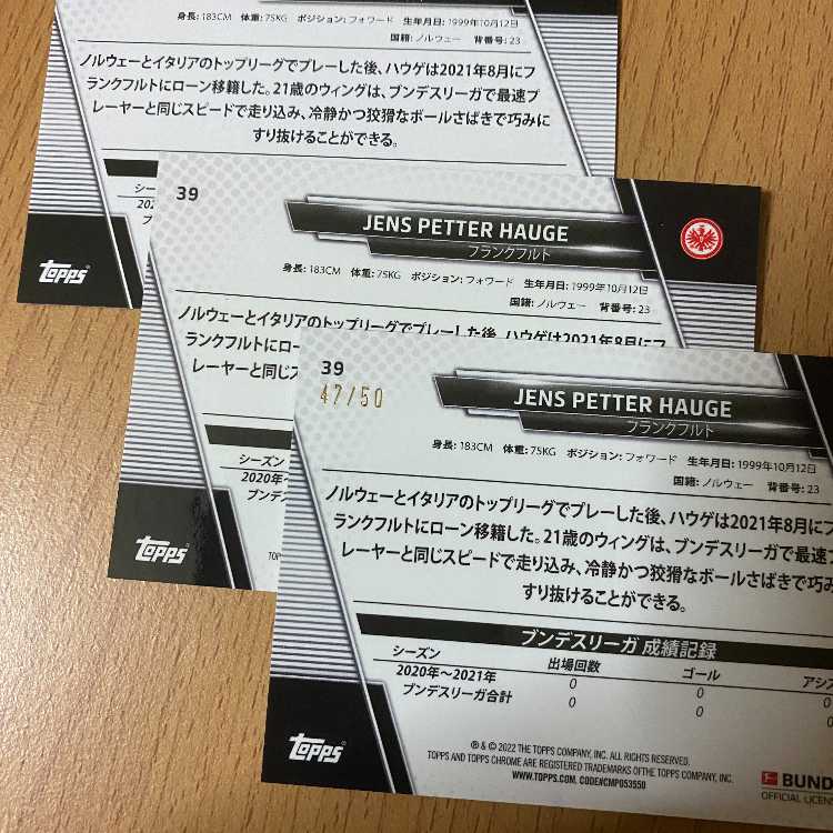 Limited edition of 50 numbered JENS PETTER HAUGE + 2 copies worldwide