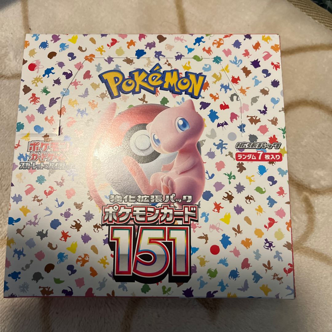 Enhanced Expansion Pack "Pokémon Card 151 (Ichigo-ichi)" Unopened box, no shrink, perishable, shipped by box. 1BOX