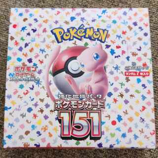 強化拡張パック「ポケモンカード151（イチゴーイチ）」 未開封BOX  1BOX