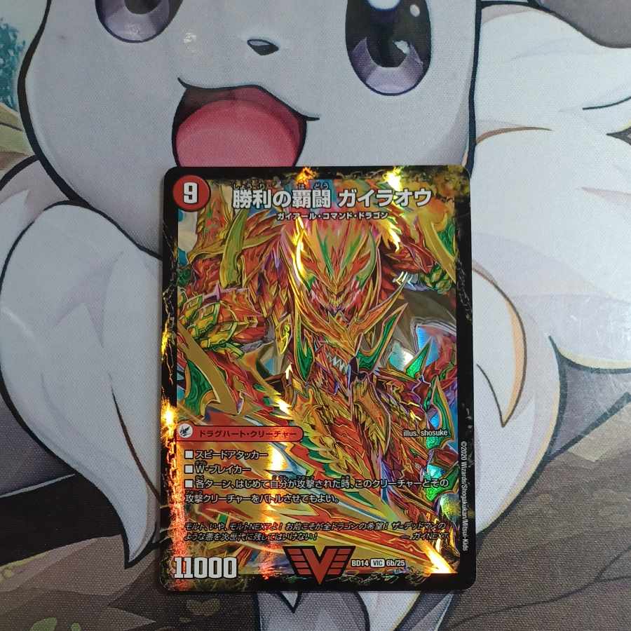 Ha Fighting Shoguryu Sword Gaiowu Burn｜Ha Fighting Gaiowu VIC 6a/25｜6b/25