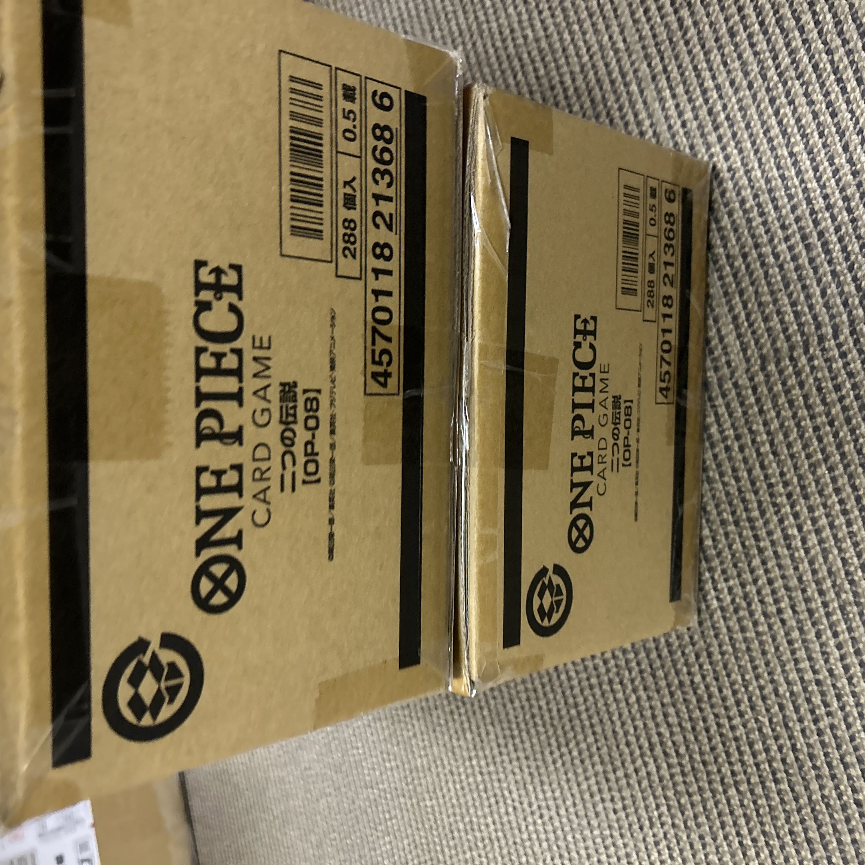 Two Legends 2 cartons 24 boxes unopened new One Piece cards 24BOX(2カートン)