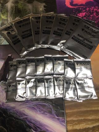 ポストカード+ちびキャラシール(mtg、サンダー•ジャンクション)