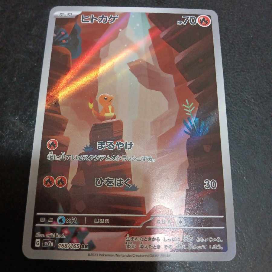 ヒトカゲ AR 168/165