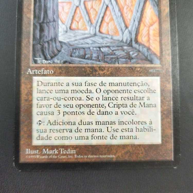MTG Mana Crypt Portuguese
