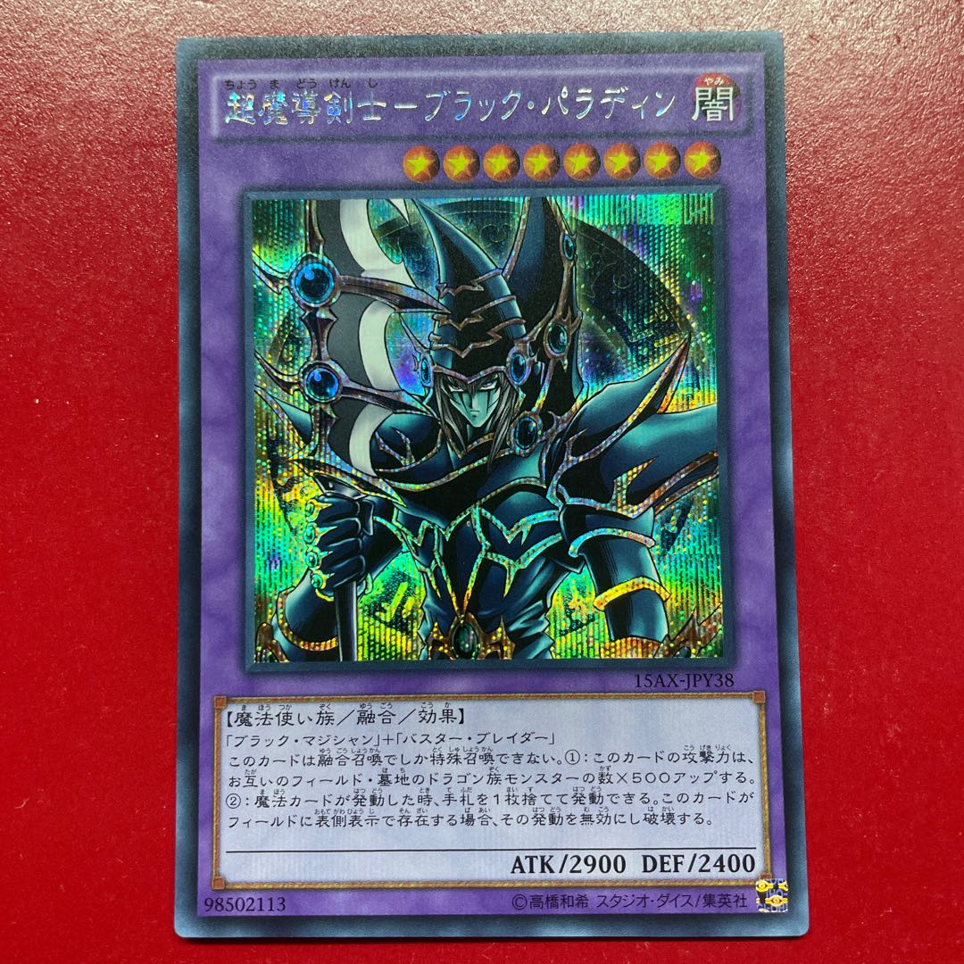 Xu 超魔導剣士-ブラック・パラディン シークレットレア JPY38