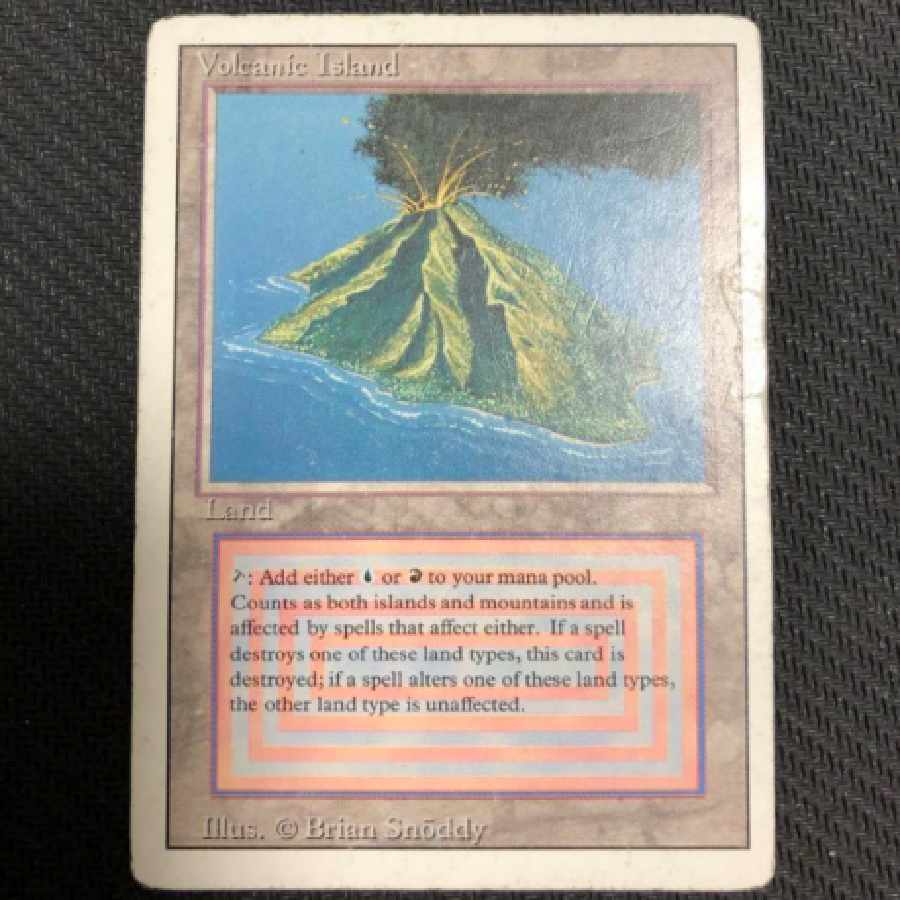 MTG Volcanic island
