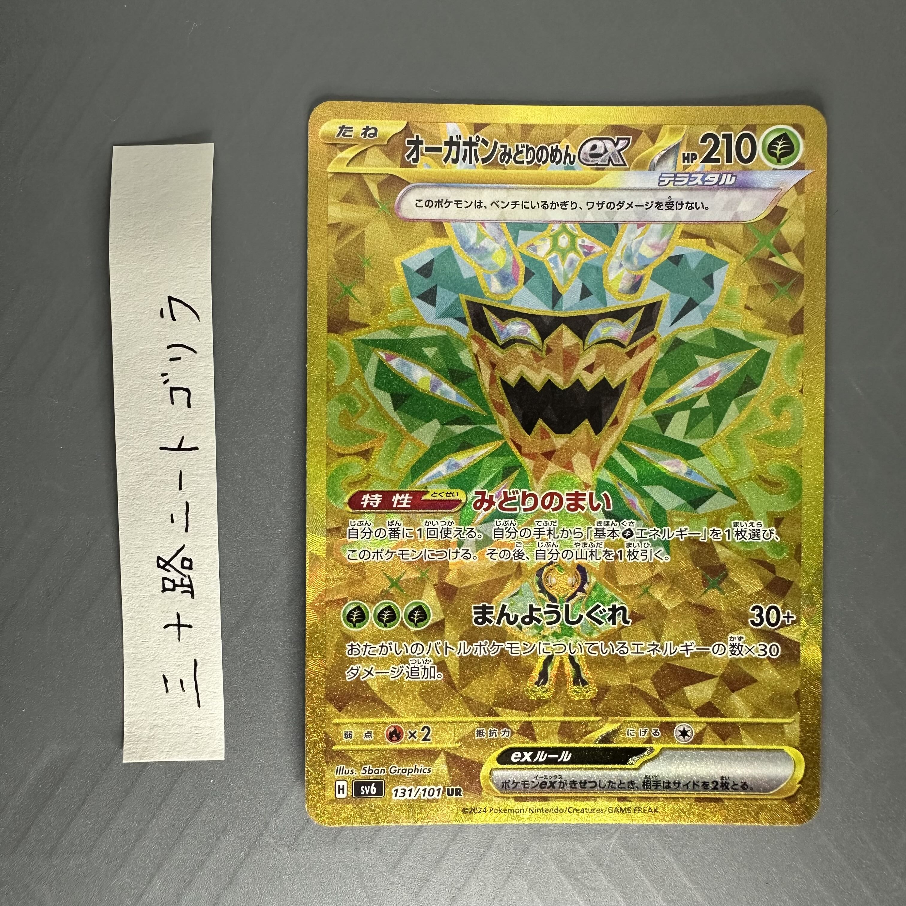 Ogapon Midori-no-men ex UR 131/101