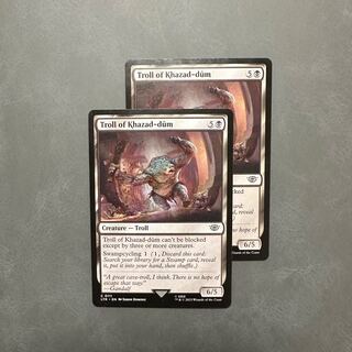 カザド＝ドゥームのトロール/Troll of Khazad-dûm 英語 LTR 2枚セット