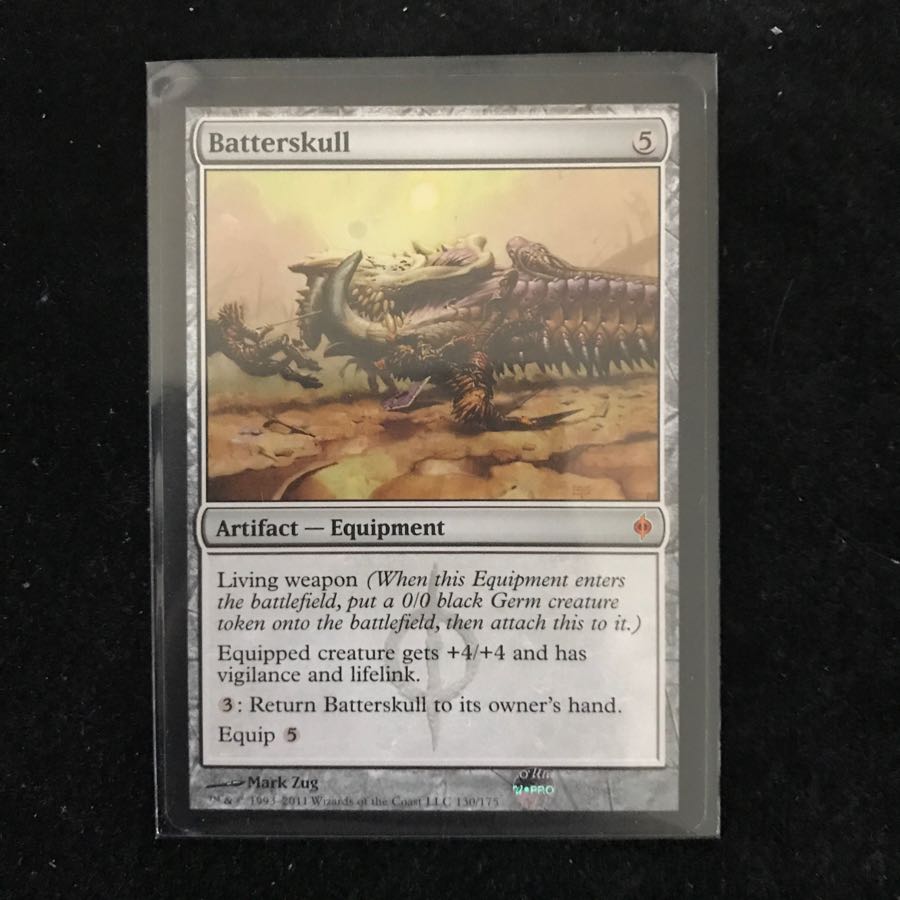 殴打頭蓋/Batterskull 英1枚