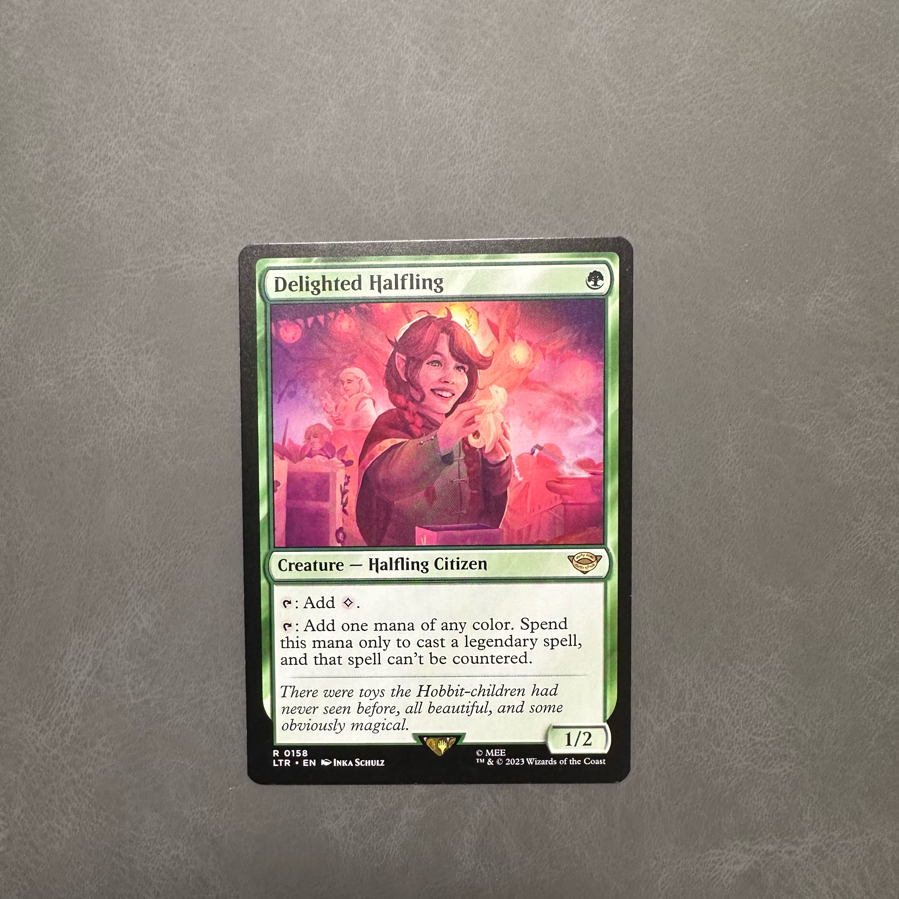 Delighted Halfling English LTR