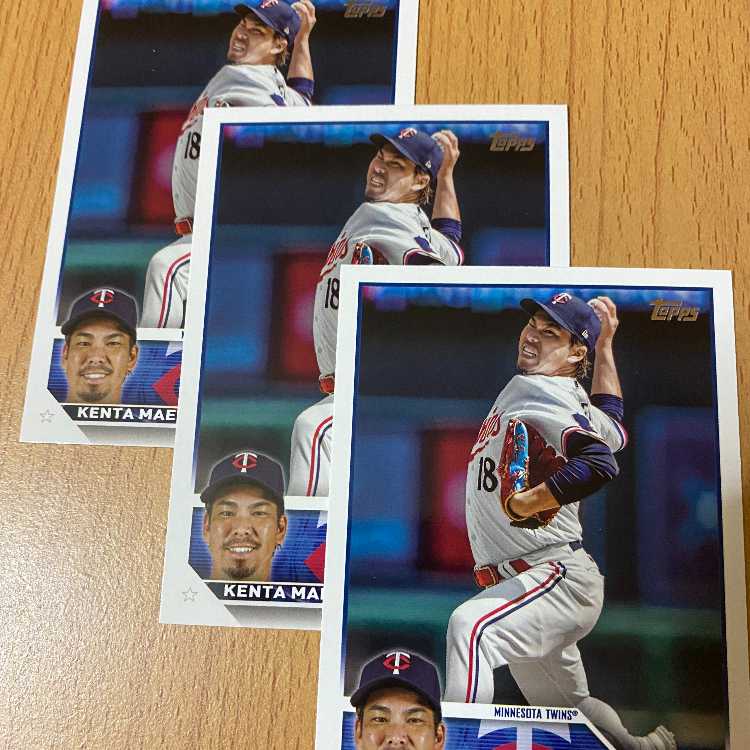 前田健太3枚 KENTA MAEDA MINNESOTA TWINS